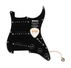 SLPG-TVTG-B-BPG-S5W 920D CUSTOM Texas Stratocaster Pickguard