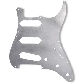 Absolute Best Sb-02189-s Aluminum Pickguard Shield Fender Strat Ft62 Ft65 Ft57 Reissue And Am
