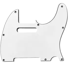 PG-0562-035 ALL Hole Pickguard Telecaster Ply