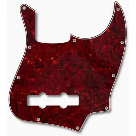 PG-0755-044 JAZZ Tortoise Pickguard Bass Ply