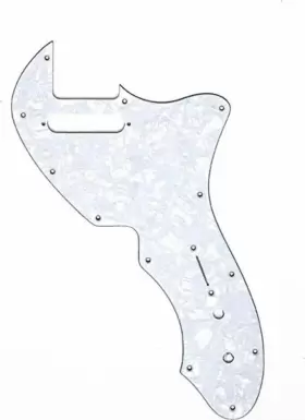 PG-9565-055 ALL Pearloid Thinline Pickguard Telecaster