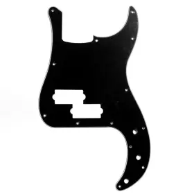 Allparts 645208013577 Pg-0750-033 Pickguard For Precision Bass - Black 3-ply B/w/b .090 Allparts 645208013577 Pg-0750-033 Pickguard For Precision Bass - Black 3-ply B/w/b .090