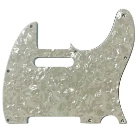 Allparts 645208035777 Pg-0562-065 8-hole Pickguard For Telecaster - Parchment Pearloid 3-ply Allparts 645208035777 Pg-0562-065 8-hole Pickguard For Telecaster - Parchment Pearloid 3-ply