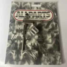 Allparts Ap-0626-001 Guitar Arch Top Nickel Pickguard Bracket Allparts Ap-0626-001 Guitar Arch Top Nickel Pickguard Bracket