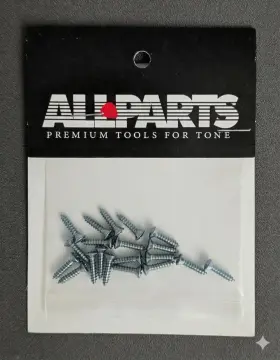 GS-0001-005 ALLPARTS Standard Guitar Pickguard Screws Steel