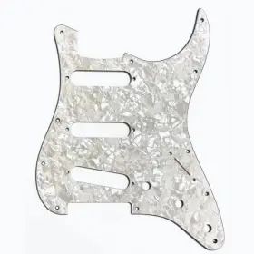 PG-0552-055 ALLPARTS Pickguard Stratocaster Pearloid