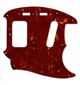 PG-0581-044 ALLPARTS Tortoise Pickguard Fender Mustang