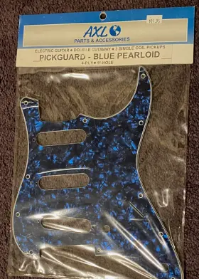 PG-373 AXL Pearloid Ply Electric Guitar Pickguard
