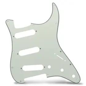Axlabs Ax-pgs3p11s-pm Strat-style Pickguard - 3 Ply / 11-hole Parchment Axlabs Ax-pgs3p11s-pm Strat-style Pickguard - 3 Ply / 11-hole Parchment