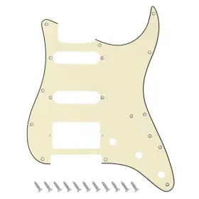 Banworks 942051412255 3 Ply Strat Hss Pickguard 11-hole Guitar Ssh Scratch Plate For Usa/ Banworks 942051412255 3 Ply Strat Hss Pickguard 11-hole Guitar Ssh Scratch Plate For Usa/