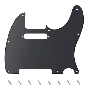 Banworks Jt-hb-03-2 1 Ply Tele Pickguard 8-hole Electric Guitar Scratch Plate For Usa/m