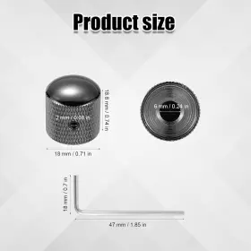 11047 ELECTRIC Lasuroa Guitar Knobs Volume Tone #2