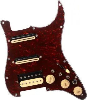 Branded 313039116179 Tortoise Shell Hss Guitar Loaded Prewired Pickguard Fit Strat St