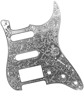 313095982985 GUITAR Hss Steel Pickguard Plate Strat