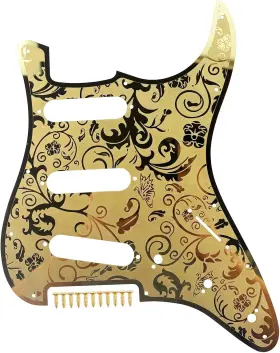 313100738743 GUITAR Steel Pickguard Plate Stratocaster Strat