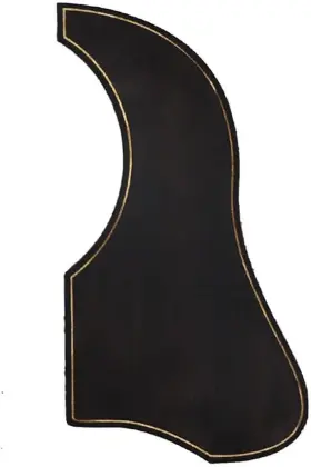 Branded 313111867869 Solid Rosewood Acoustic Guitar Scratch Plate Pickguard