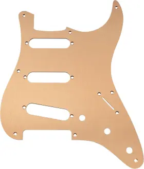 Branded 313112261260 Aluminum Gold Guitar Pickguard Scratch Plate Fit Squier Classic Vibe Cv