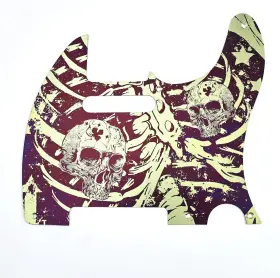 711181756067 GUITAR Titanium Plate Pickguard Telecaster Tele