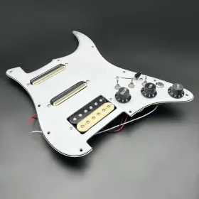 Branded 744110542042 Hss Dual Blades Pickups Guitar Multifunction Loaded Prewired Pickguard Fit Strat