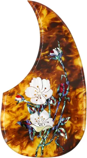 313115414434 BRANDED01 Acoustic Guitar Pickguard Guard Inlaid