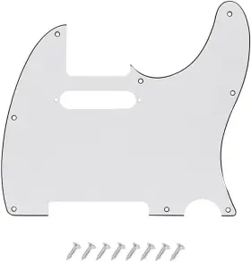 AMZ-GT-TL-PG08 DIAO79NI Hole Tele Pickguard Plate Mexican Tel