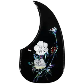 ZSKJ1088 DOMOFA Acoustic Guitar Pickguard Abalone Flower