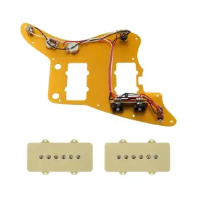 ZSKJ7011 DOMOFA Pickguard Prewired Wiring Harness Jazzmaster