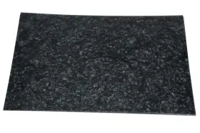 MS-024-BLACK DOPRO Uncut Blank Guitar Bass Pickguard Material