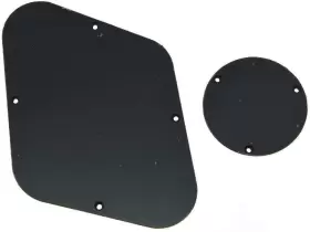 Dopro 761770305596 Lp Rear Control Plate Switch Cavity Cover For Epi Les Paul Solid Black Dopro 761770305596 Lp Rear Control Plate Switch Cavity Cover For Epi Les Paul Solid Black