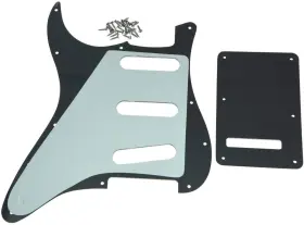 761770738189 DOPRO Hole Strat Pickguard Plate Trem Cover #2