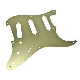 767591319972 DOPRO Hole Anodized Strat Guitar Pickguard