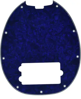 Dopro K1460-bluepearl-dopro Bass Pickguard Fit For Musicman Classic 4 String Stingray Models Blue Dopro K1460-bluepearl-dopro Bass Pickguard Fit For Musicman Classic 4 String Stingray Models Blue