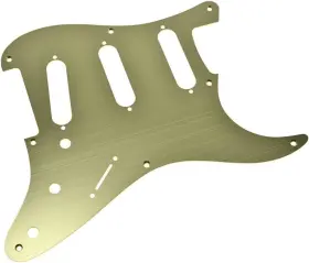 K1691-DOPRO DOPRO Hole Anodized Strat Guitar Pickguard Scrat