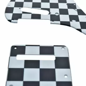 K1937-DOPRO DOPRO Grid Hole Strat Printed Pickguard #3
