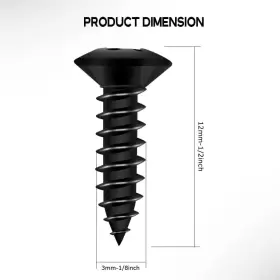 445031591517 DUMEALAGR Electric Guitar Bass Pickguard Screws #3