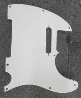 Fender 006-0817-000 Genuine 60s Telecaster/tele 8-hole 3-ply White Pickguard Fender 006-0817-000 Genuine 60s Telecaster/tele 8-hole 3-ply White Pickguard