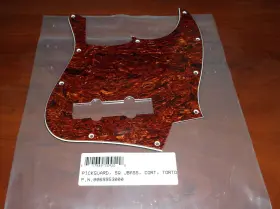 006-9953-049 FENDER Squier Standard Bass Pickguard Tortoise