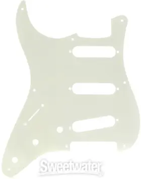 0094245049 FENDER Pure Stratocaster Pickguard Eggshell #2