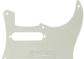 0094245049 FENDER Pure Stratocaster Pickguard Eggshell #3