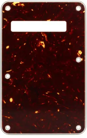 0991324000 FENDER Stratocaster Tremolo Backplates Tortoise