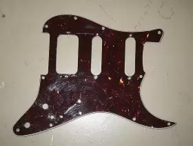 Fender 0991337000 Genuine Hss Fat Strat Tortoise Shell Pickguard 11-hole Stratocaster Used Fender 0991337000 Genuine Hss Fat Strat Tortoise Shell Pickguard 11-hole Stratocaster Used