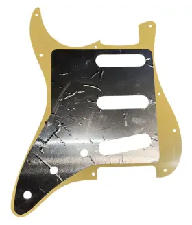 0991342000 FENDER Standard Strat Pickguard Pearloid Moto #2