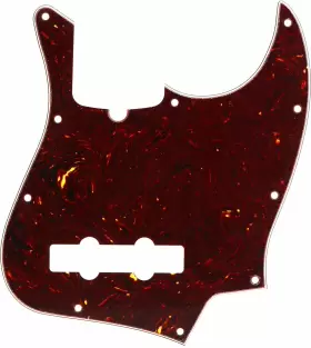 0992157000 FENDER Contemporary Jazz Bass Pickguard Tortoise