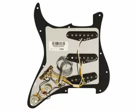 0992236506 FENDER Wired Strat Pickguard Pure Rwrp #2
