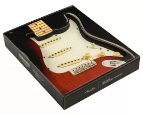 0992236509 FENDER Wired Strat Pickguard Pure Rwrp Parchment #3