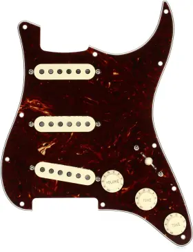 0992342500 FENDER Texas Wired Stratocaster Pickguard Tortoise