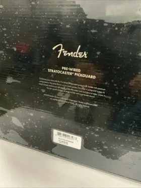 0992347509 FENDER Noiseless Shawbucker Prewired Hss Pickguard #2