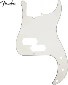 2119018 FENDER Standard Bass Guitar Pickguard Parchment Ply
