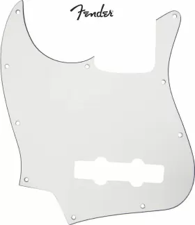 2119026 FENDER Lefty Standard Jazz Bass Guitar Pickguard Ply