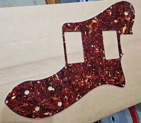 717669396381 FENDER Pickguard Tele Deluxe Tortoise #3